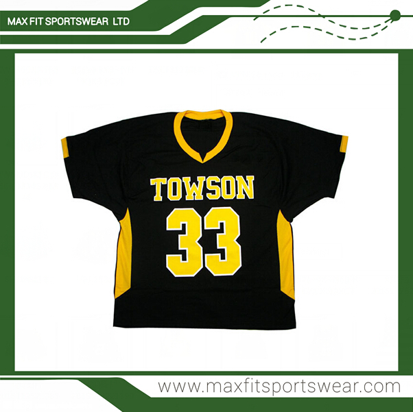 Custom cheap sublimation team usa box lacrosse jerseys oem service